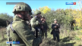 Призванные по частичной мобилизации и добровольцы из Северной Осетии проходят боевую подготовку