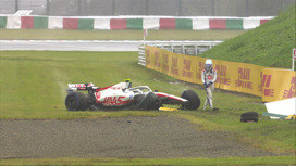 Алонсо – лучший в первой практике Гран-при Японии, Шумахер разбил машину