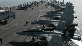 Экипаж американского авианосца готовится к войне с Россией