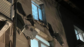 Место обрушения балкона в Сочи сняли на видео