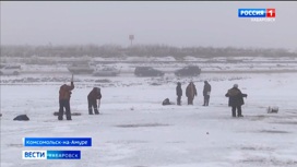 Уже 3 человека погибли на тонком льду в Хабаровском крае с начала ноября