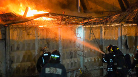 Пожар в центре Москвы не обошелся без жертв
