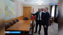 Глава Башкирии Радий Хабиров встретился с губернатором Оренбургской области Денисом Паслером