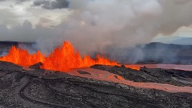 Крупный щитовой вулкан пробудился на Гавайях