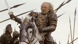 Бернард Хилл в образе короля Теодена в фильма "Властелин колец"