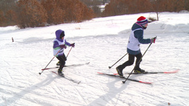 Амурчан бесплатно научат кататься на лыжах