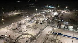 "Газпром" начал добычу на месторождении в Арктике