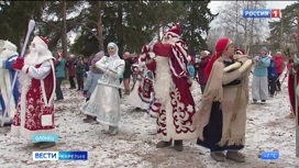 В Олонце в двадцатый раз прошли традиционные Игры Дедов Морозов
