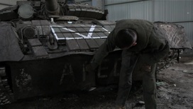 В России в День героев Отечества танкисты спецоперации выполняют свой долг