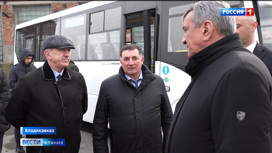 В Северную Осетию поступили 60 новых современных автобусов