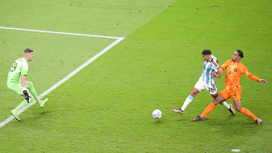 Аргентинцы выиграли первый тайм у сборной Нидерландов