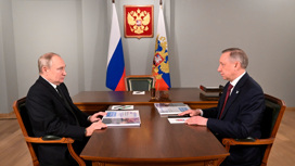 Путин обсудил с Бегловым вопросы развития Санкт-Петербурга