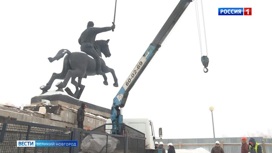 В Великом Новгороде продолжается ремонт  мемориального комплекса "Монумент Победы"