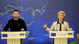 Еврокомиссары заплели на киевской встрече Зеленскому руки