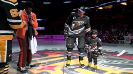 Овечкин с сыном стали героями первого дня Матча звезд НХЛ