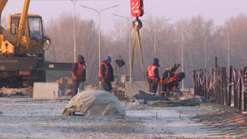 Работы идут в круглосуточном режиме: как в Волгоградской области строят крупнейший дорожный объект