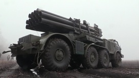 Артиллерия ВС РФ оказывает поддержку наступающим штурмовым отрядам