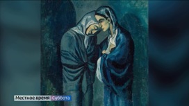 Синий цвет стал одним из главных на полотнах знаменитого владимирского художника