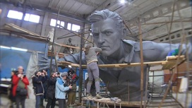 В Москве показали модель будущего мемориала "Курская битва"