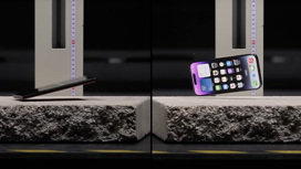 Блогер испытал топовые смартфоны Apple и Samsung падением на бетон