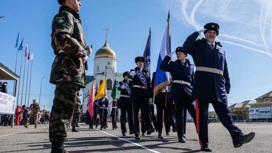 Астраханский казачий корпус имени Бирюкова отметил 10-летний юбилей