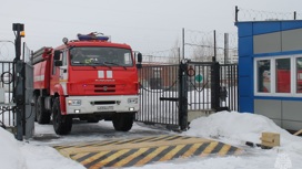 Открытое горение на территории завода в Москве ликвидировано
