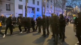 Разгоном закончились протесты в Париже против пенсионной реформы