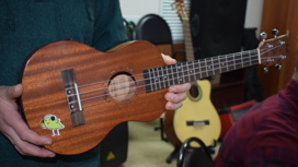 В Иванове прошел открытый урок по игре на укулеле для школьников