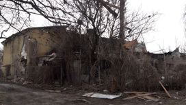 Нацисты не оставили ни одного целого дома в окрестностях Донецка