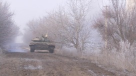 Под Угледаром российских морпехов поддерживают танкисты и зенитчики