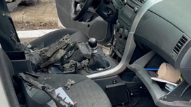 В машине главы полиции Мариуполя сработало взрывное устройство