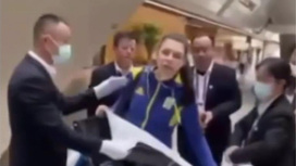 Украинские фехтовальщицы в Китае остались без политики