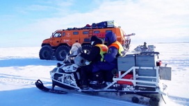 За двенадцать суток экспедиции "Безопасная Арктика – 2023" сотрудники МЧС преодолеют полторы тысячи километров