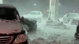 Губернатор Ростовской области показал последствия снегопада