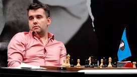 Непомнящий добился ничьей в восьмой партии Grand Chess Tour
