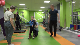Благотворительный клуб "Ротари" передал тренажеры для реабилитации инвалидов центру "Росток"