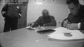 Волгоградец попытался скрыться от полицейских на трассе