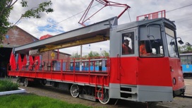 По Краснодару 9 мая будет разъезжать трамвай Победы