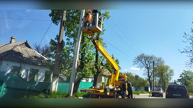 Приамурье помогает модернизировать уличное освещение в Амвросиевке