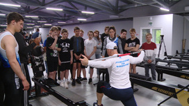 Олимпийский чемпион Максим Опалев провел мастер-класс для юных волгоградских спортсменов