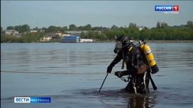 Водолазы приступили к обследованию дна на костромских пляжах