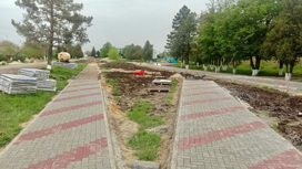 В селе Николаевка Щербиновского района благоустраивают парк