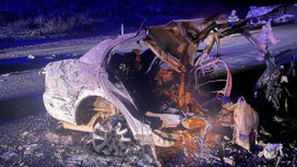 Шесть человек погибли в массовой аварии в Туве
