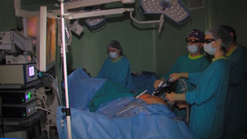 Уникальное оборудование для проведения операций по удалению опухолей установили в онкоцентре Тюмени