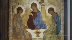 "Троицу" Андрея Рублёва 4 июня выставят в храме Христа Спасителя