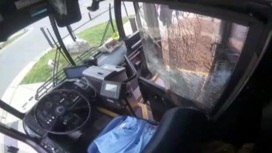 Водитель автобуса открыл ураганный огонь по докучавшему ему пассажиру