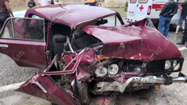 Дагестанский водитель за 20 минут успел спастись и разбиться