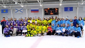 Сильнейшие женские хоккейные дружины Северо-Запада встретились на устьянском льду