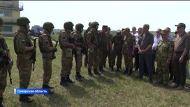 Радий Хабиров посетил место боевого слаживания добровольческого полка “Башкортостан”