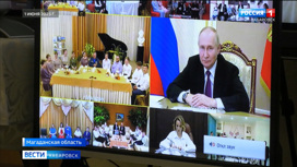 Владимир Путин встретился по видеосвязи с многодетными семьями